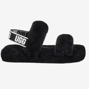 UGG Womens Size 11 Black Slippers BRAND NEW IN BOX